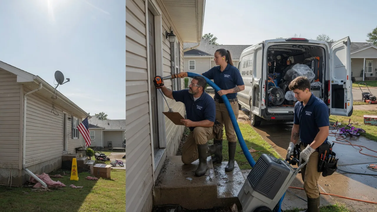 Ceiling Water Damage Restoration in Big Lake, TX near me